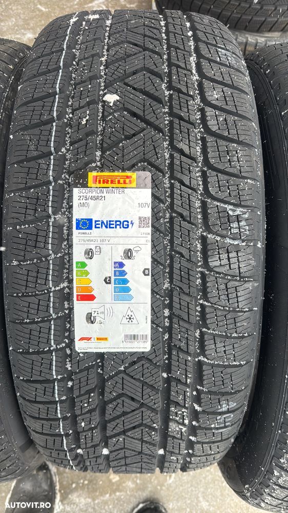 Vând set anvelope 275/45/21-315/40/21 Pirelli de iarnă noi - 2