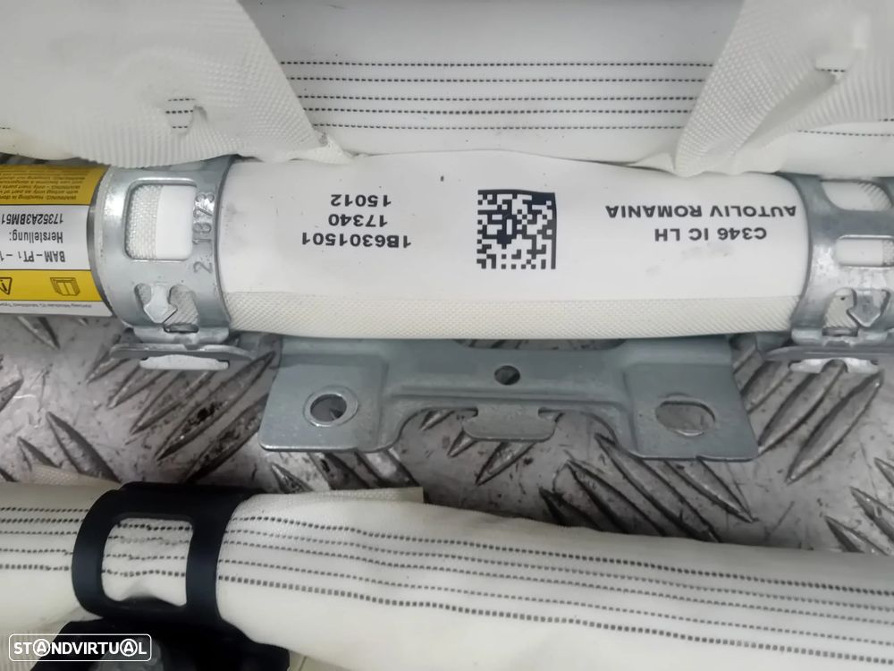 Cortina Cortinas de Airbag Ford Focus 3 III 1B6301500 1B6301501 Original - 4