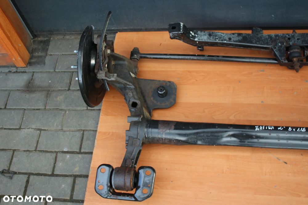 BELKA ZAWIESZENIA TYŁ TYLNA OPEL ZAFIRA C DIESEL 5X115 KOMPLETNA Z PIASTAMI - 6