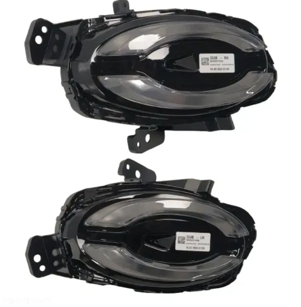 FIAT 600 HALOGEN ŚWIATŁO LAMPA PRAWA LEWA DO JAZDY DZIENNEJ NOWY ORYGINAŁ