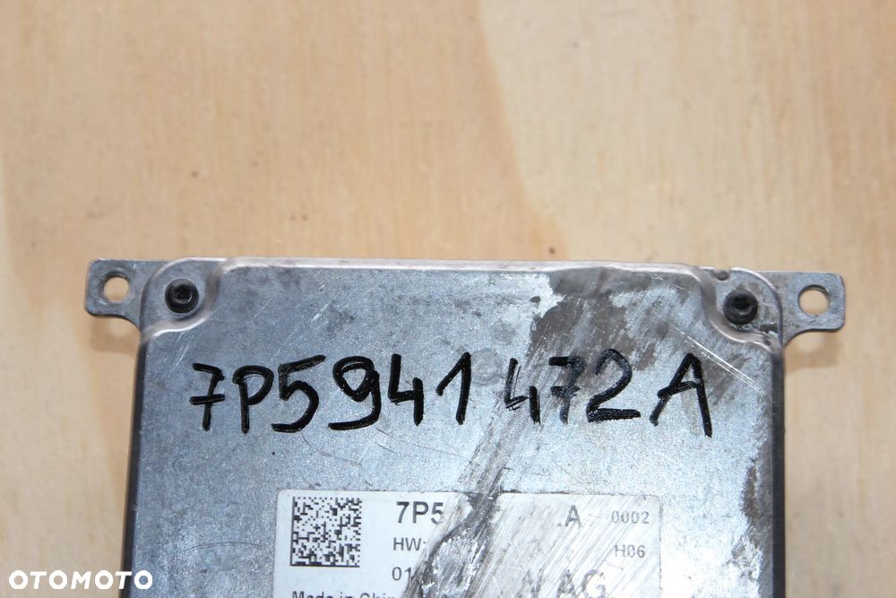PRZETWORNICA MODUŁ LAMPY LED AUDI VW 7P5941572A 2014 - 3