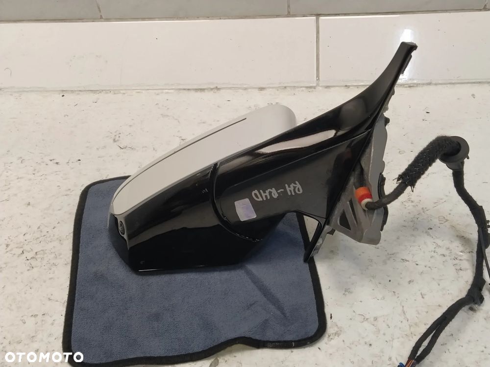 BMW IX I20 LUSTERKO ZEWNĘTRZNE PRAWE ASFERYCZNE FOTOCHROM ASYSTENT KAMERA 9+8+1 PIN KOMPLETNE UK ORYGINAŁ - 13