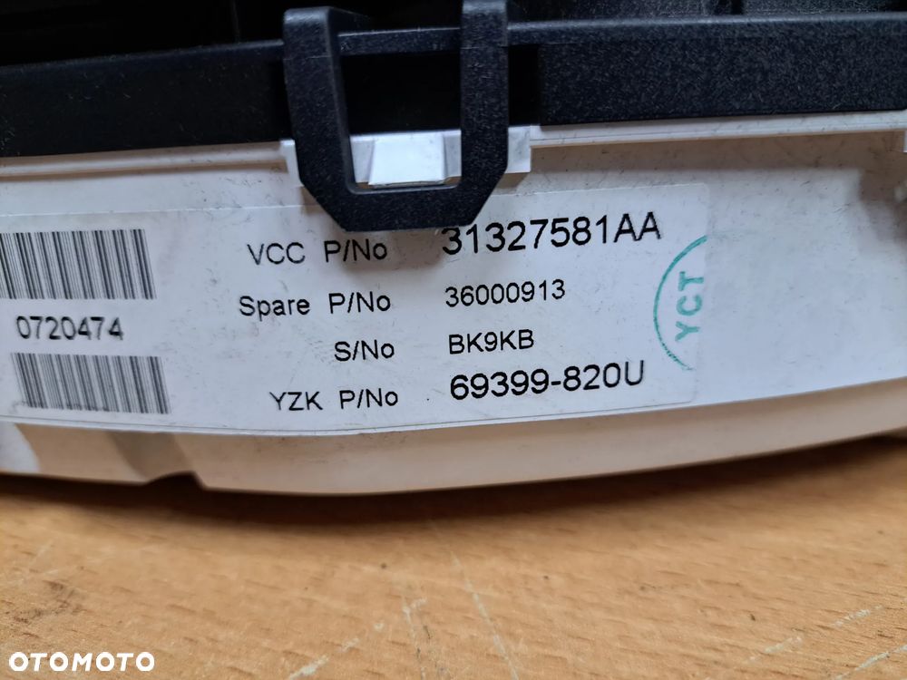 Volvo S60 V60 S80 V70 XC60 licznik zegary Diesel 31327581 - 4