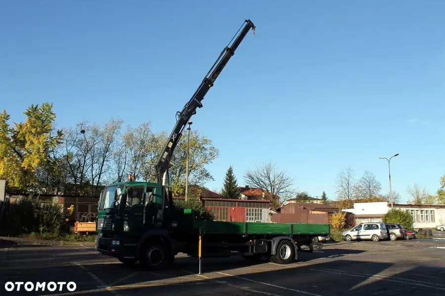 MAN TGM  18.280 żuraw hiab 122 skrzynia  7.2M - 7