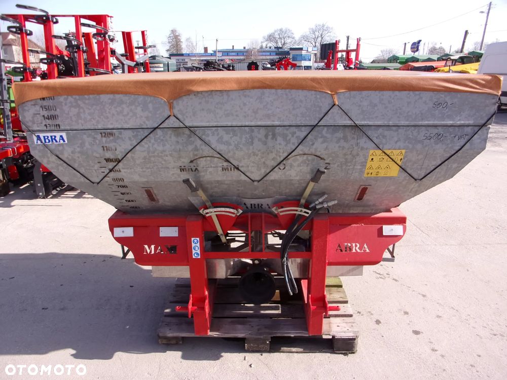 Inny Rozsiewacz nawozów i wapna, taśmowy jedno i dwu tarczowy Kłos, Motyl 300, 400, 600, 800 1000 litrów, Rozsiewacz nawozów dwutarczowy ABRA2 - MAXI, Semior, Unior, Unior2, Mini, Mini2, Rozsiewacz dwutarczowy DEX-WAL (Lift, Tornado duo Turbo), Rozsiewacz nawozów Pronar  FD1-M05 - 13