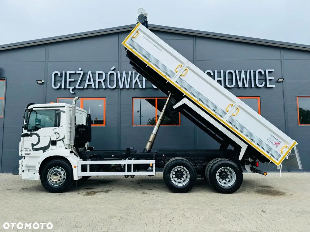 MAN MAN TGM TGS TGX 26.290 E6 // Klimatyzacja / 6x4 // wywrotka 620cm // kiper // manual - 10