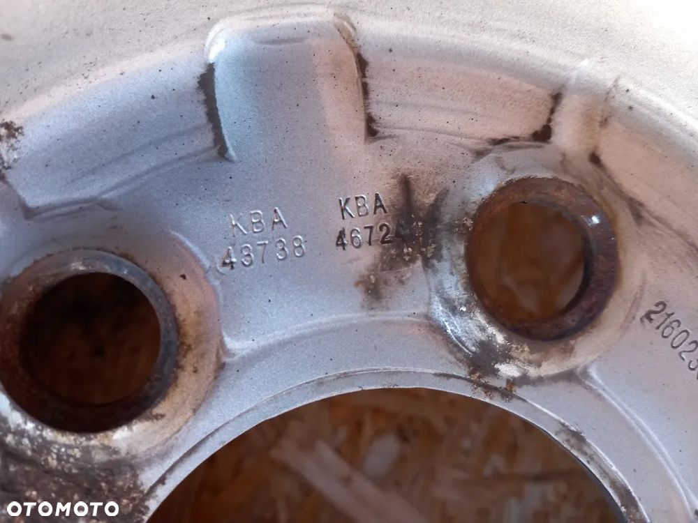 felga stalowa 6.5jx16h2 et62 r16 6x130 mercedes sprinter w906 vw crafter 2006-2017 a0014014802 - 6