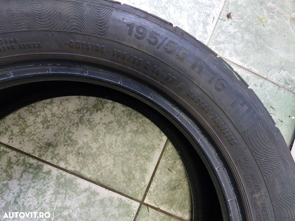 2 anvelope 195/55 R16 Continental - 6