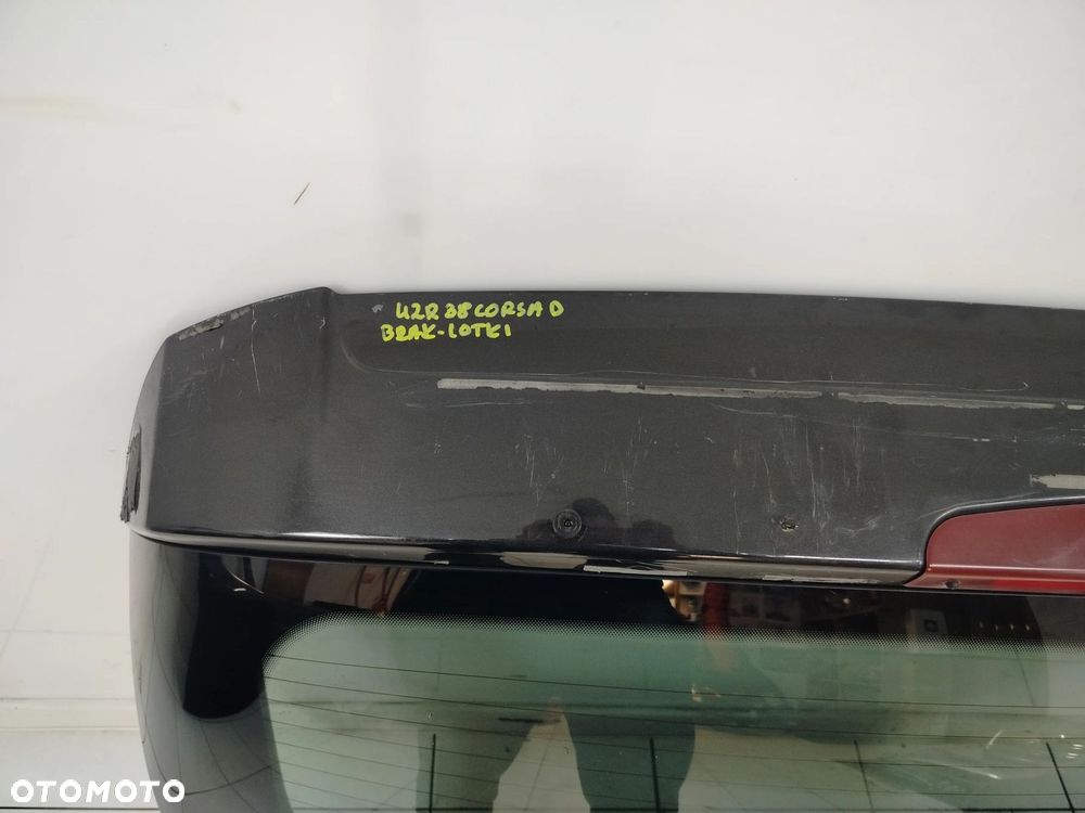 OPEL CORSA D 5D OPC LINE 06R- KLAPA BAGAŻNIKA TYŁ TYLNA Z22C - 3