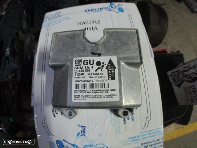 Kit Airbags 13111348 13111177 13188856  OPEL ZAFIRA B FASE 1 2006 1.9CDTI 120CV 5P CINZA ESCURO PRETO - 7