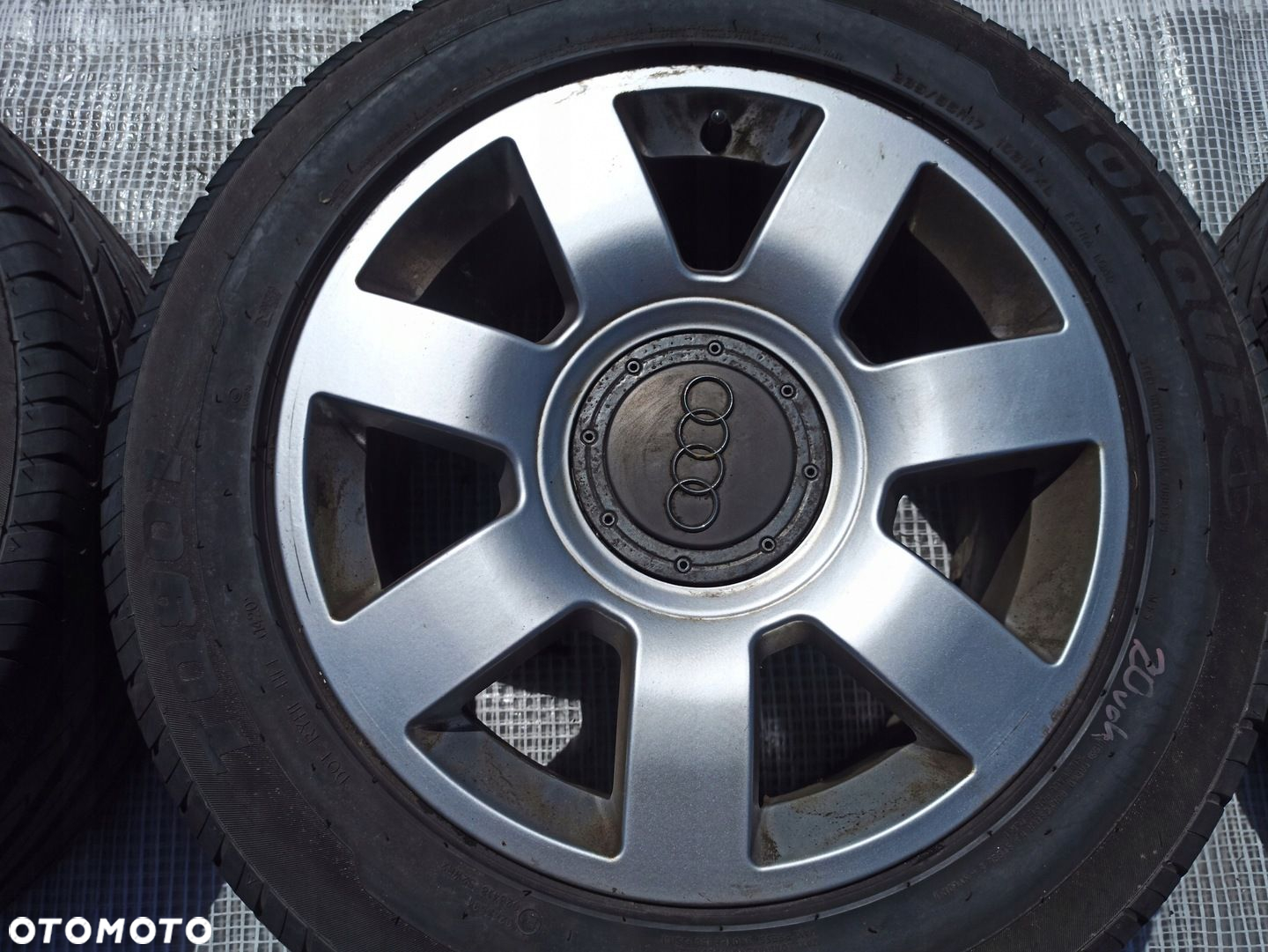 A8 ALUFELGI FELGI 17" 5x112 ET43 8Jx17 4E0601025S - 4