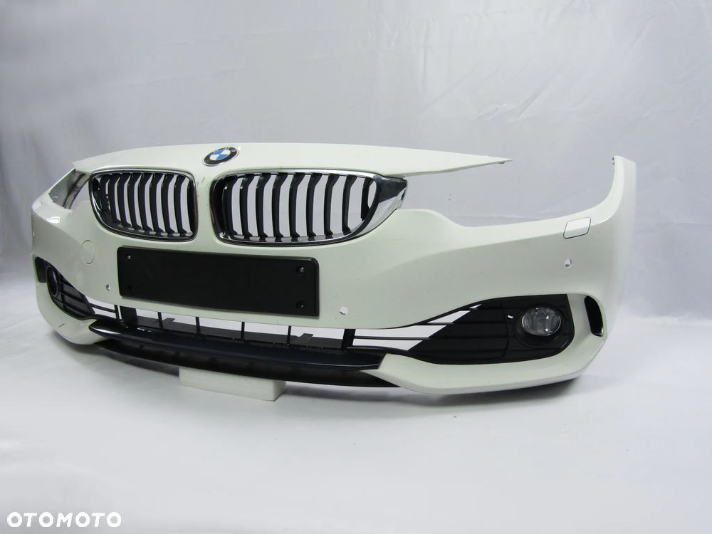 Zderzak przedni BMW 4 F32 / F34 / F36 14 - 18 Sprysk. / Pdc-4 Lakier 300 - 1