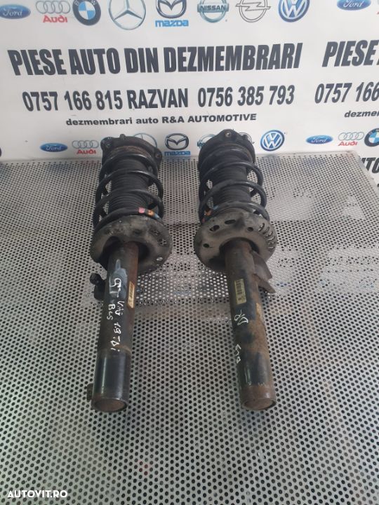 Ansamblu Telescop Arc Flansa Stanga Dreapta Fata VW Golf 5/Variant Jetta - 1