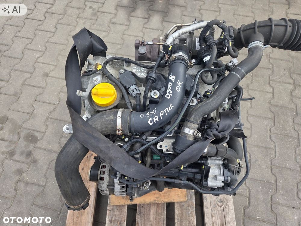 RENAULT CLIO 4 IV DACIA CAPTUR 0.9 TCE 90 KM SILNIK BENZYNOWY H4BB408