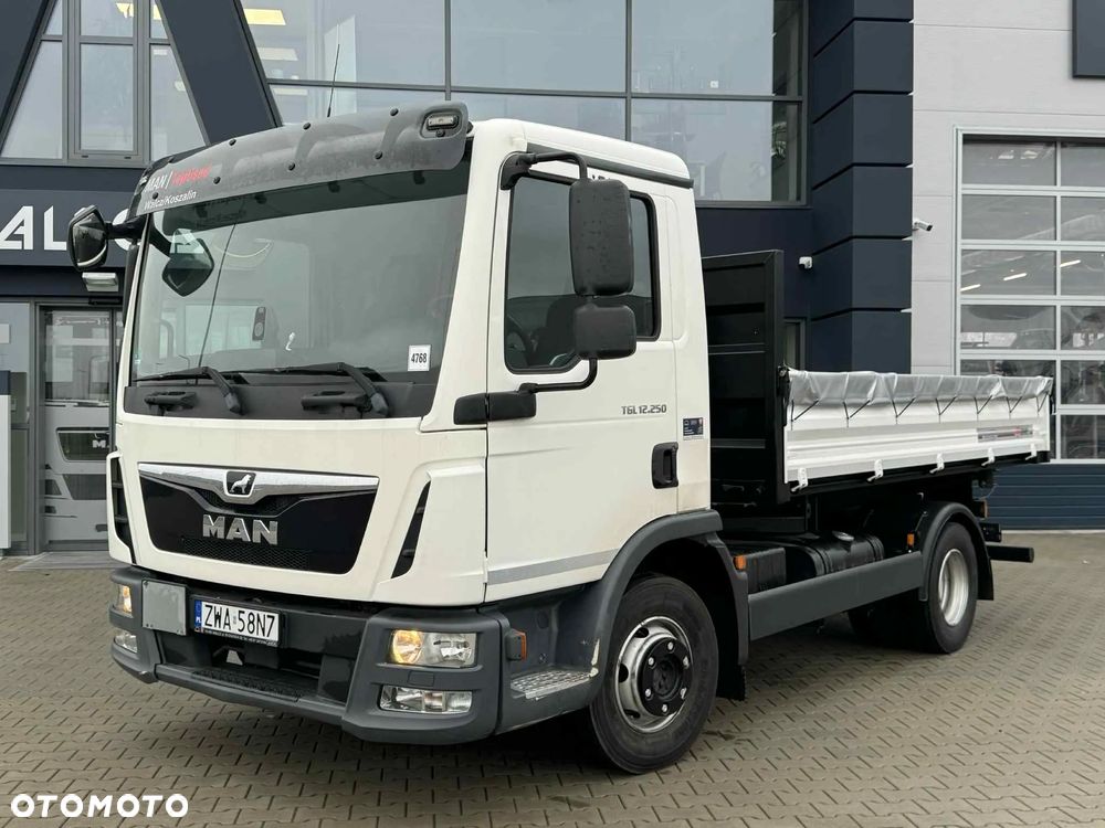 MAN TGL 12.250 WYWROTKA TRÓJSTRONNA