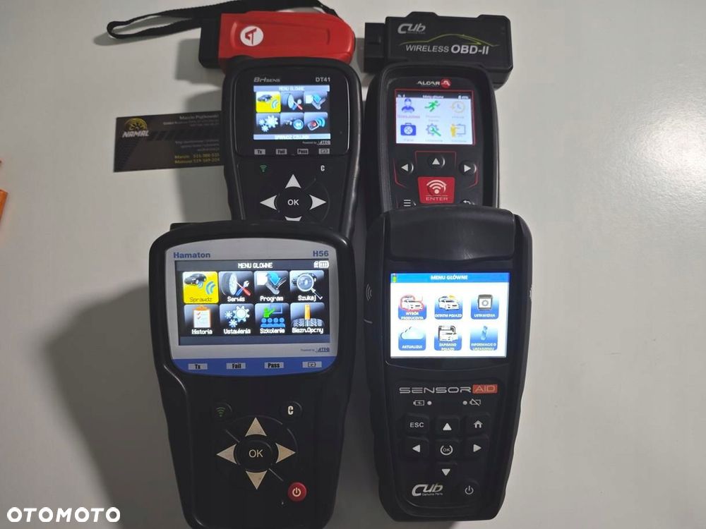 4x Czujnik ciśnienia kół TPMS Volkswagen Passat CC Beetle - 4