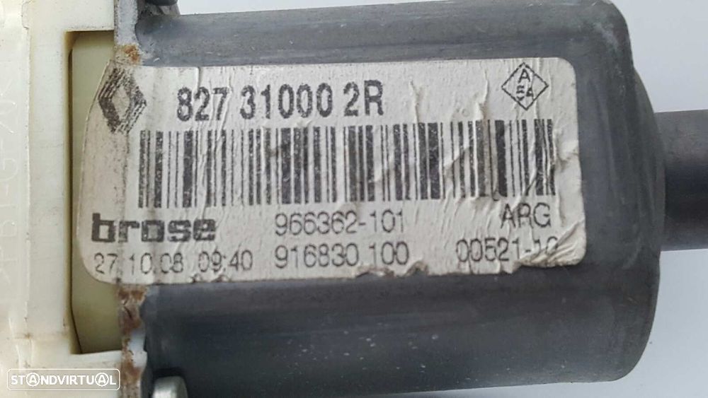 MOTOR ELEVADOR TRASEIRO ESQUERDO RENAULT MEGANE III BERLINA 5 P DYNAMIQUE - 6