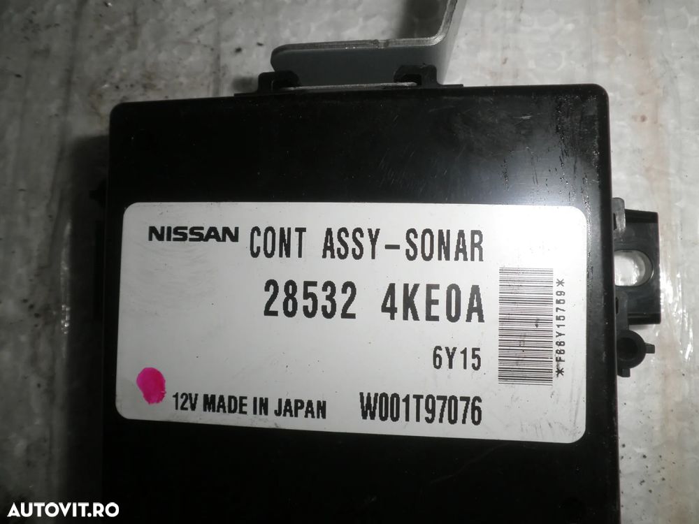 Calculator / modul senzori parcare Nissan Navara D23 2018 285324KE0A 28532-4KE0A - 3