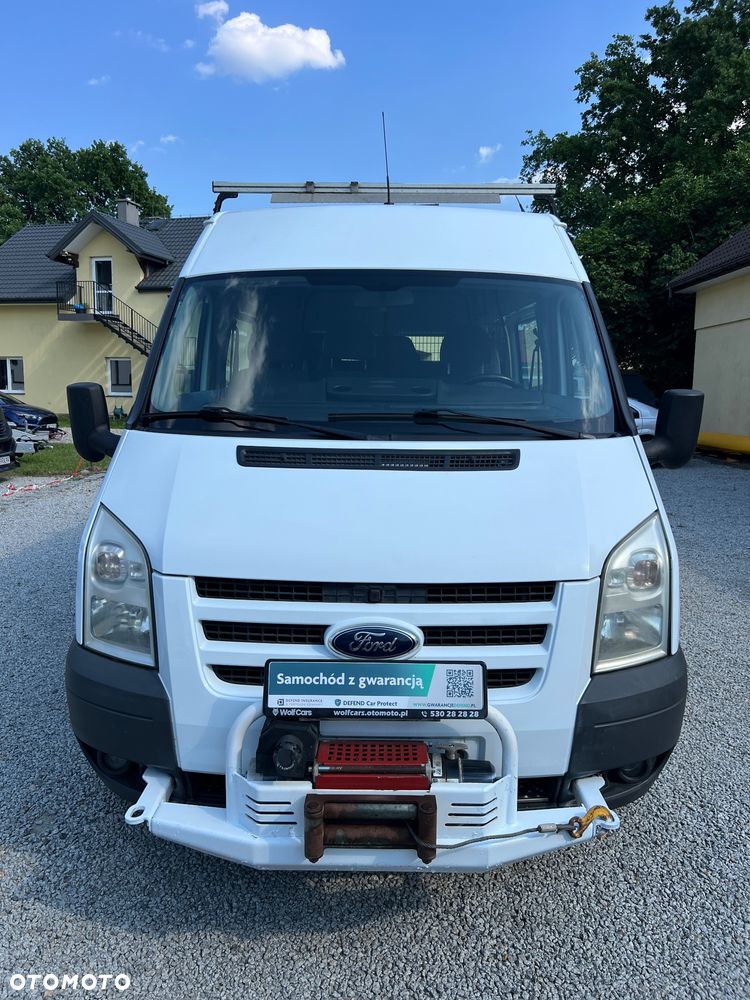Ford Transit Furgon Brygadowy Doka 6 os. 4x4 AWD 2.4 TDCI 140KM Wyciągarka Webasto HAK - 3