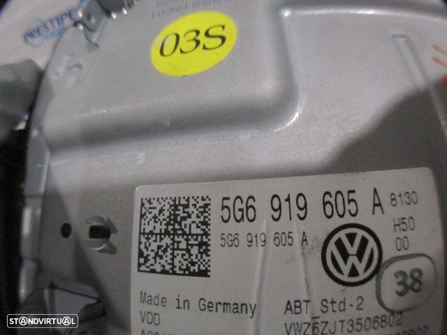 Radios 5G6919605A VW POLO 6  2018 1.0I 75CV 5P CINZA ORIGINAL ABT STD 2 VW POLO 6 AW FASE 1 2019 1.0 80CV 5P CINZA - 4
