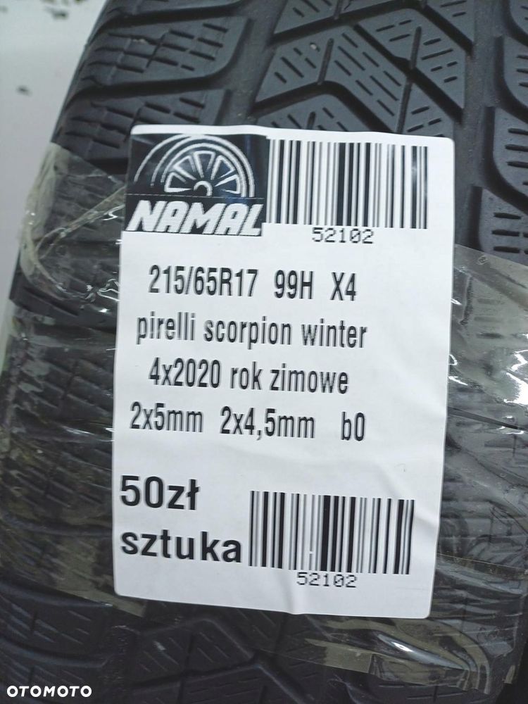 4x 215/65r17 pirelli 2020 opony zimowe 52102 - 12