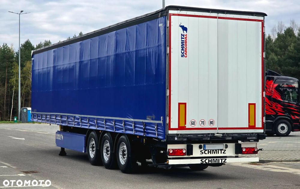 Schmitz Cargobull SCHMITZ CARGOBULL❗️❗️ MODEL 2021 / FIRANKA STANDARD / 2x OŚ PODNOSZONA / PALECIARA / OSIE SCHMITZ / DACH PODNOSZONY HYDRAULICZNIE / CERTYFIKAT XL CODE / HAMULCE TARCZOWE / MULTILOCK / NIESPOTYKANA KONFIGURACJA / JAK NOWA ❗️❗️ - 23