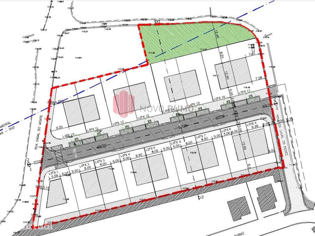 Terreno com 8400m2 com projeto de loteamento aprovado para 17 lotes - Grande imagem: 2/3