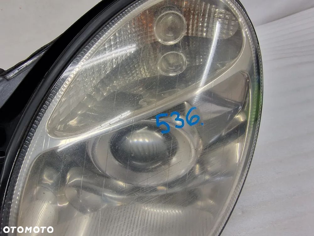 MERCEDES W211 E-KLASSA 03-07 LEWY XENON LEWA LAMPA PRZEDNIA PRZÓD , NR AUKCJI LL536 - 5