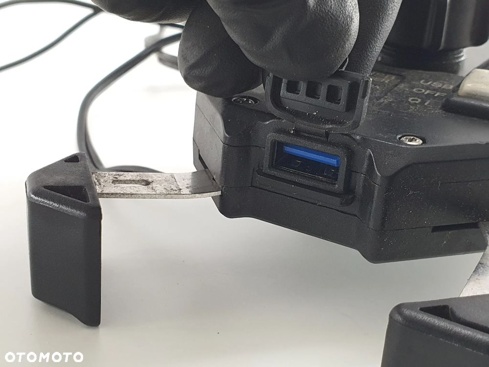 ŁADOWARKA BEZPRZEWODOWA MOTOCYKLOWA UCHWYT TELEFON DUCATI BMW YAMAHA HONDA SUZUKI KAWASAKI - 14