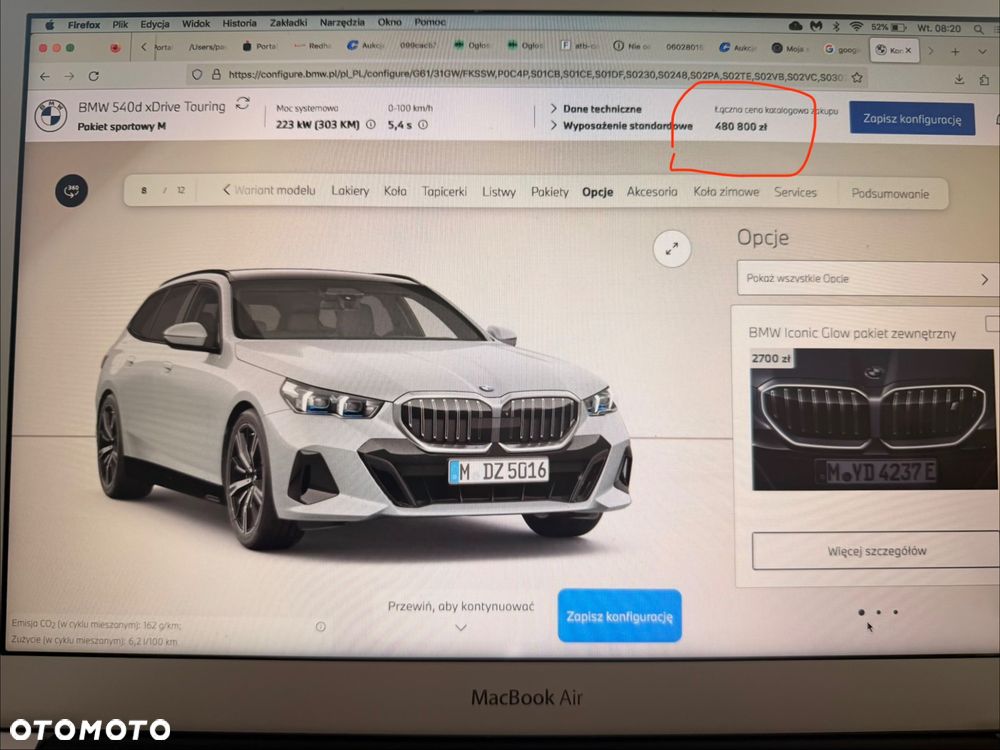 BMW Seria 5 540d xDrive mHEV M Sport - 40