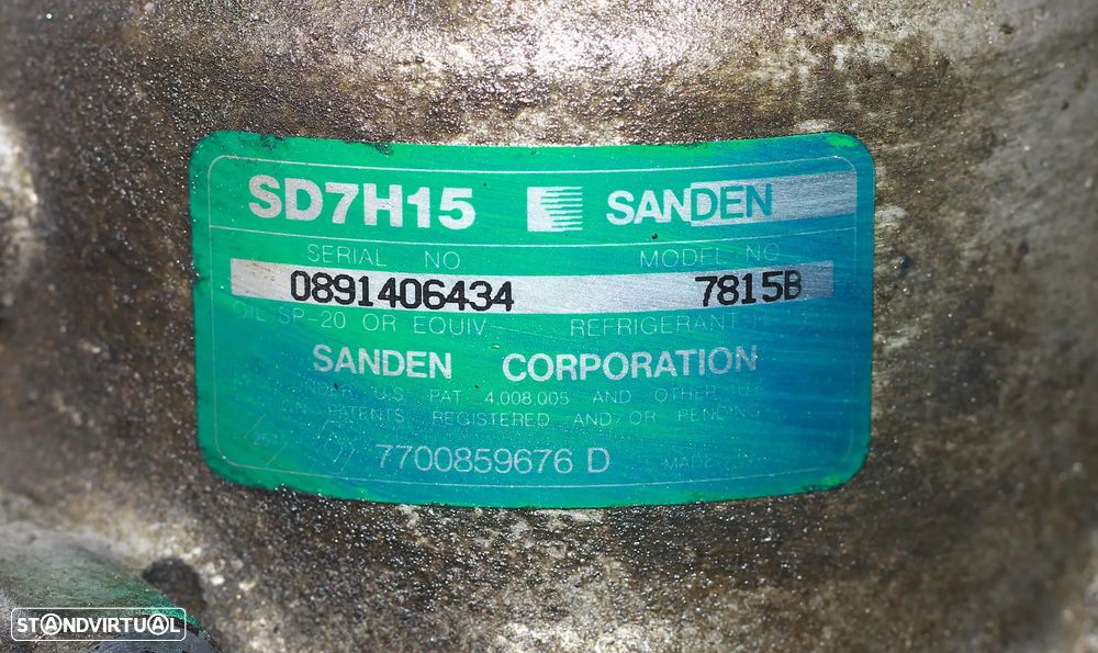 COMPRESSOR AC RENAULT LAGUNA - 4