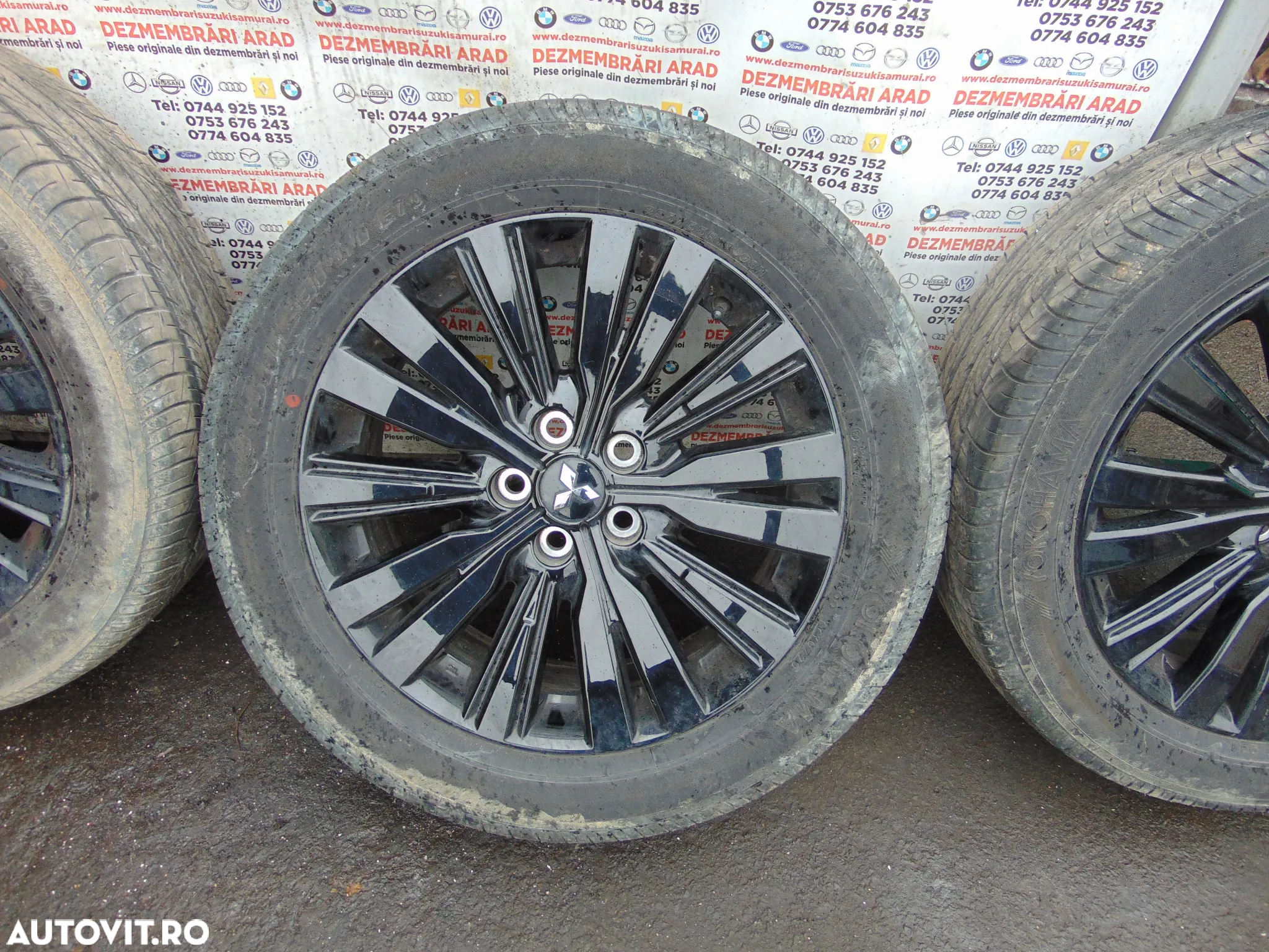Jante Mitsubishi Outlander r18 jante aliaj aluminiu ASX Nissan Honda Suzuki japoneze - 5