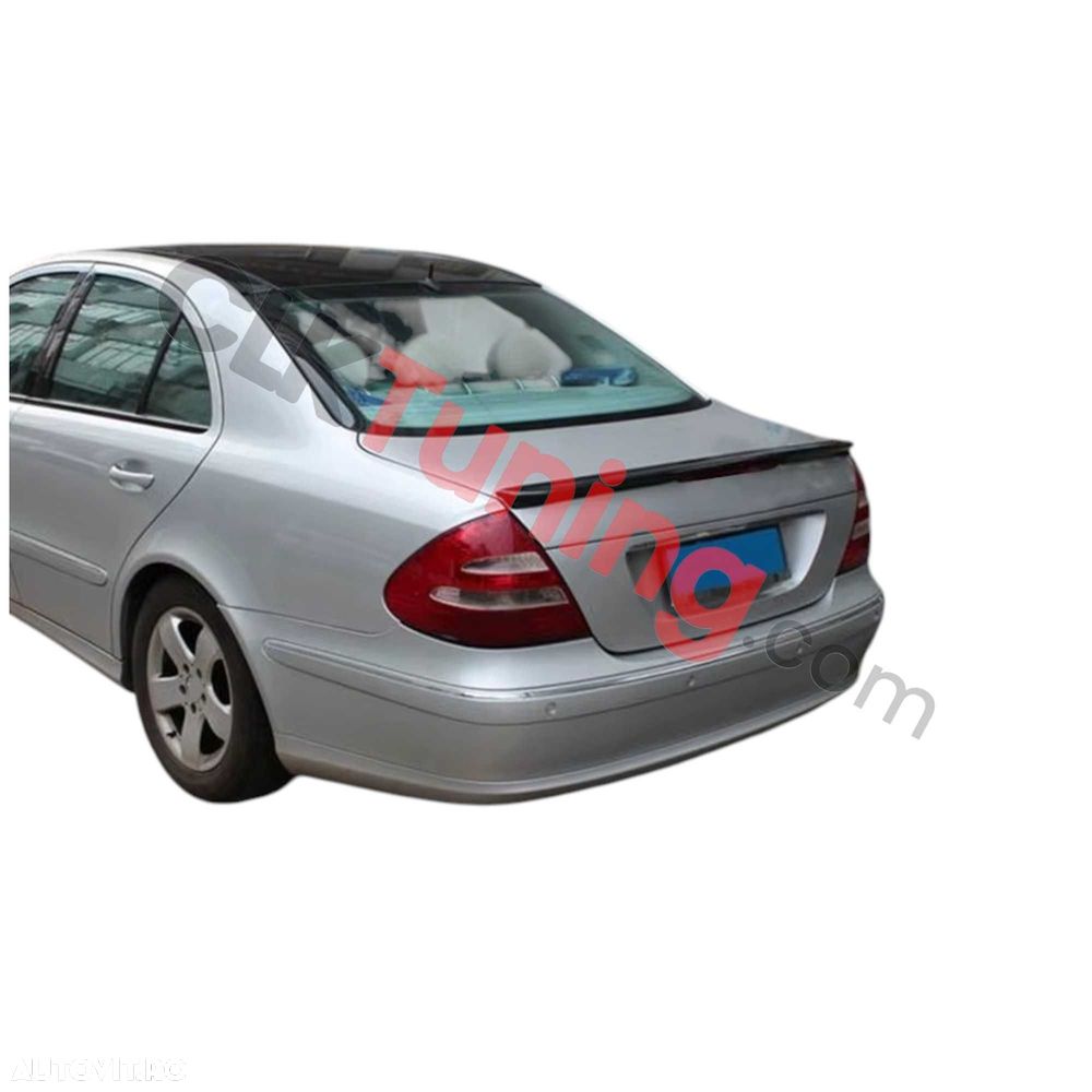 Eleron pentru portbagaj Mercedes E Class W211 negru lucios - 5