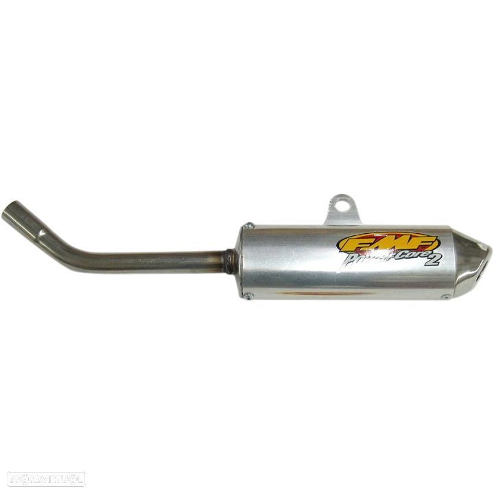 ponteira de escape fmf powercore 2 silencer aluminum ktm sx 125 - 1