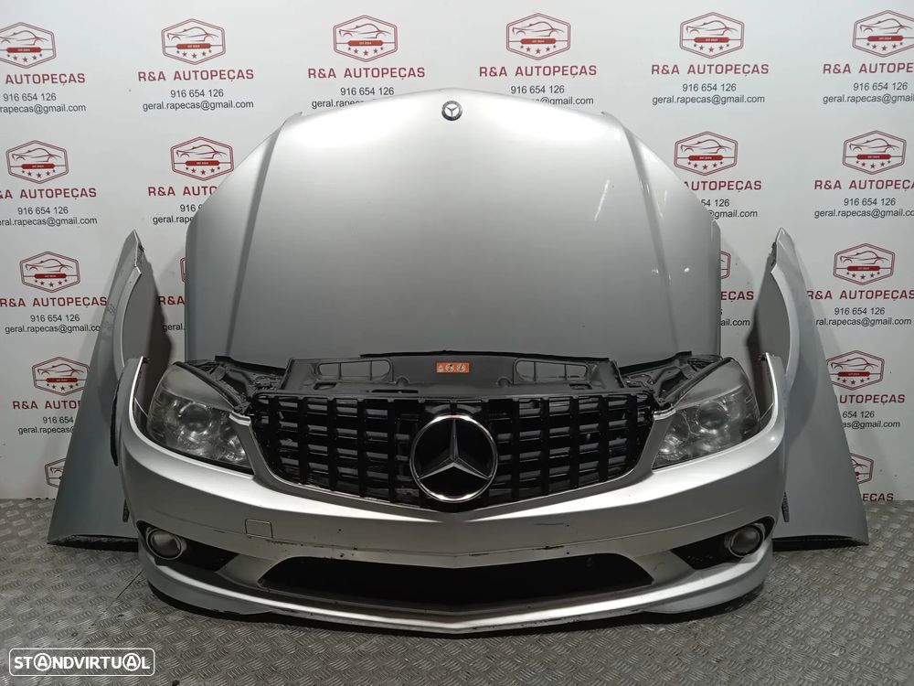 Frente Completa Mercedes Class C W204 Fase1 Amg - 1