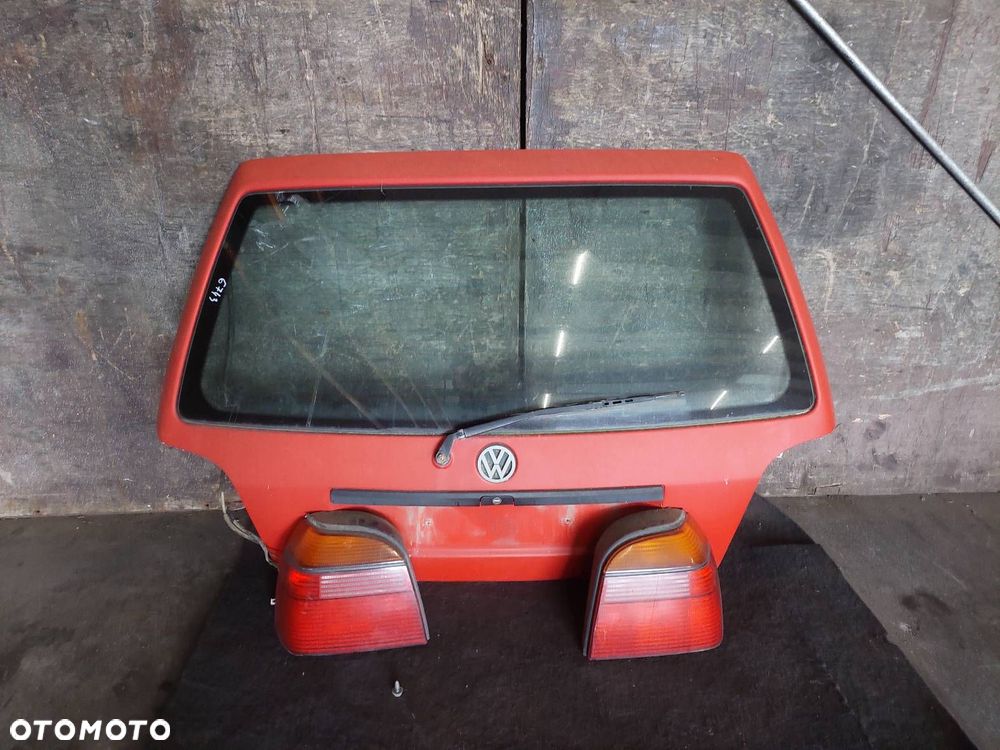 KLAPA BAGAŻNIKA + LAMPY VOLKSWAGEN GOLF III HB 5D - 1