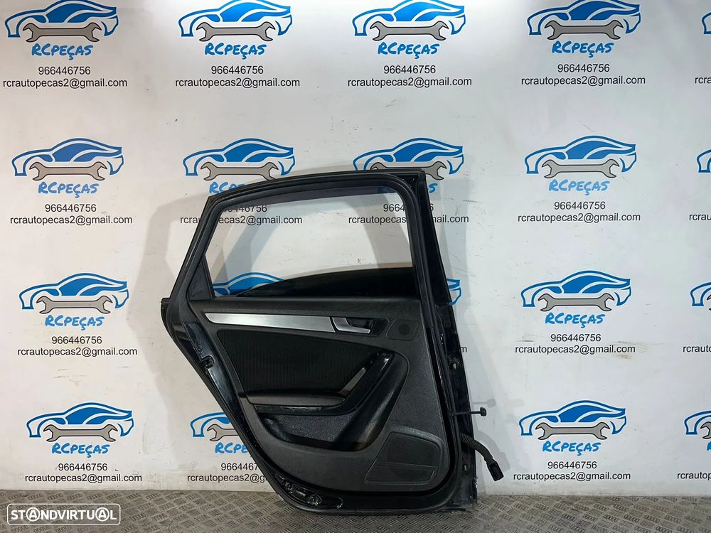 .Porta Tras Traseira Esquerda Audi A4 B8 Sedan 2007 - 2015 - 3