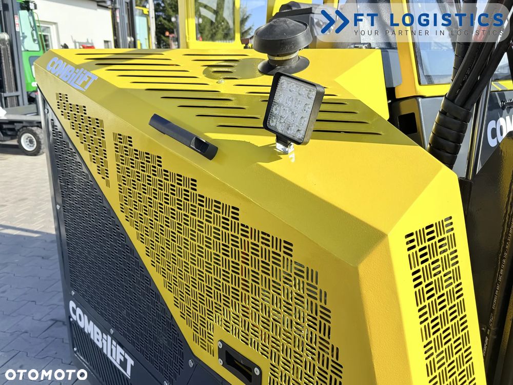 Combilift WÓZEK CZTEROKIERUNKOWY - WIELOKIERUNKOWY | COMBILIFT CB4500 | GAS | TRIPLEX 6400MM | WOLNY SKOK | POZYCJONER WIDEŁ | PRZESUW WIDEŁ | STAN IDEALNY | Szeroka oferta wózków czterokierunkowych i bocznych, dopasowanych do różnorodnych potrzeb i zastosowań - 36