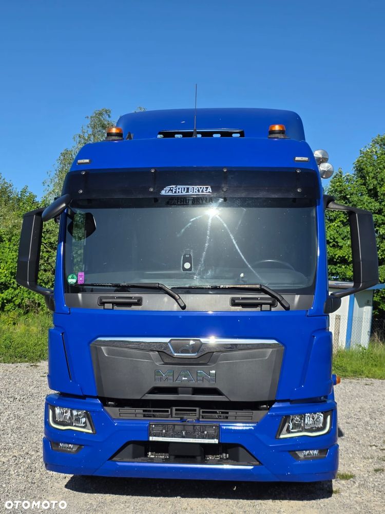 MAN TGL 12.250  /  NOWY MODEL / SYPIALKA / JAK NOWY /E6 /  SERWISOWANY / 2021 / AUTOMAT /  FIRANKA / SPROWADZONY / PIERWSZY WŁAŚCICIEL / LAWETA / KONTENER / DO BYDŁA / POMOC DROGOWA - 13