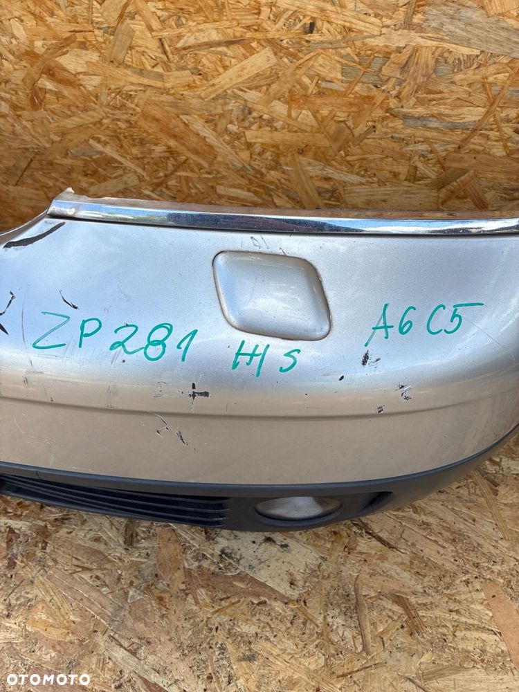 Audi A6 C5 ZDERZAK PRZÓD  PRZEDNI  HALOGEN Sprysk - 5