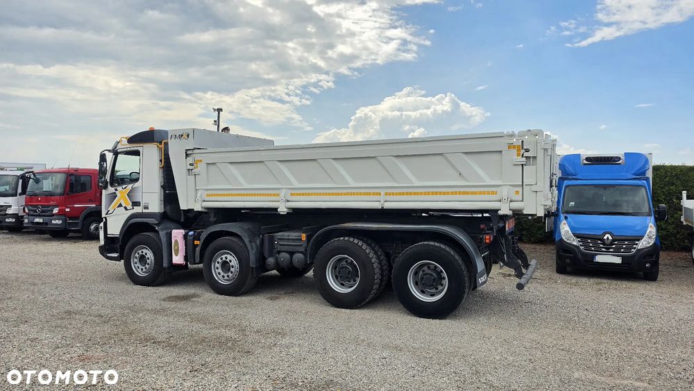 Volvo Fmx 410 8x4 Kiper Hydroburta Wywrot Nowe Opony - 7