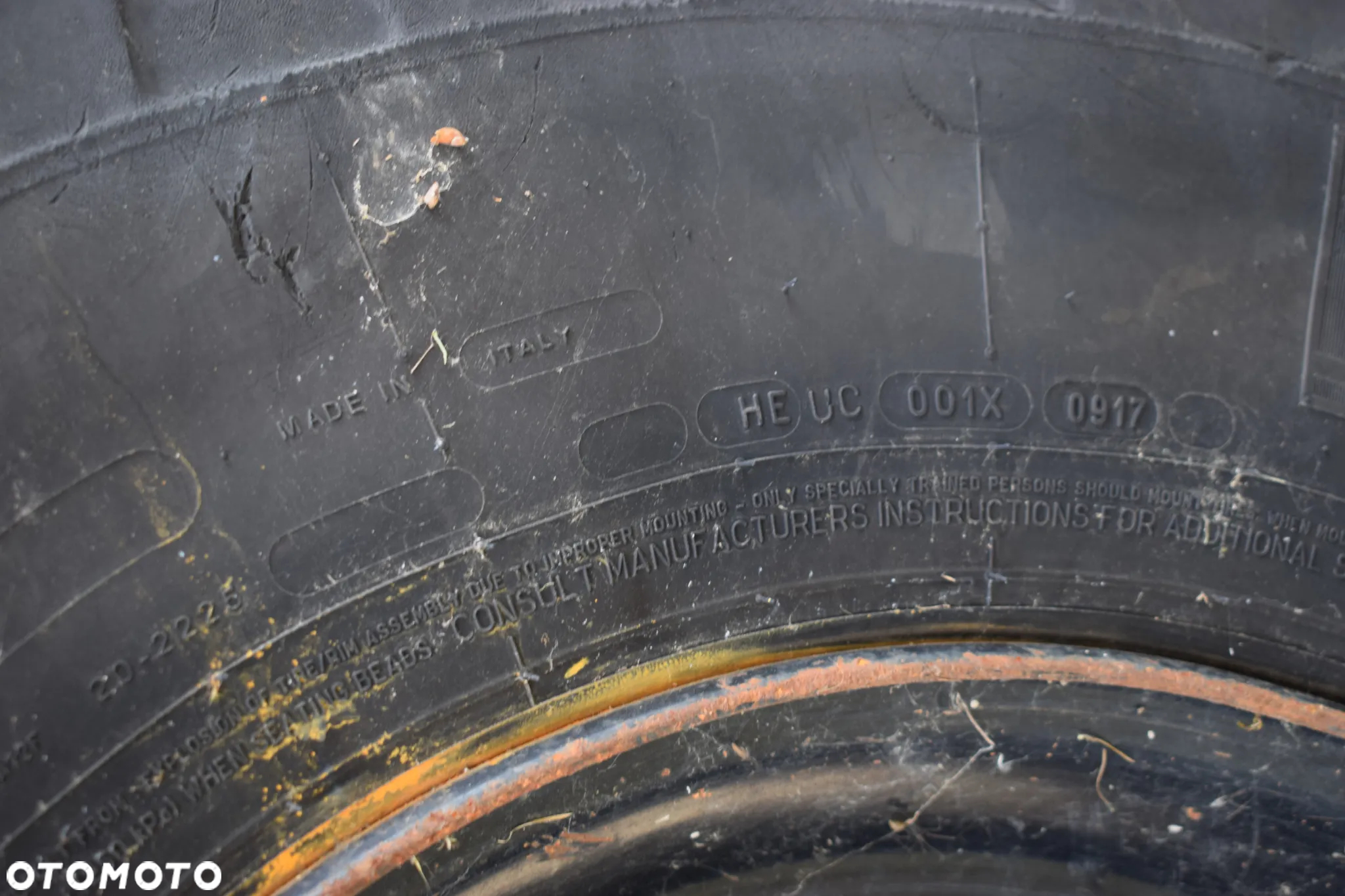 Koła R19 Michelin 18-19.5 do koparki 445/70 R 19.5 - 24