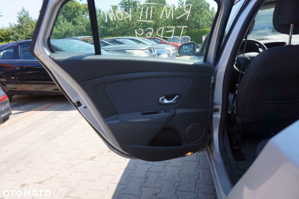 DRZWI TYLNE LEWE MEGANE III PH2 LIFT KOMBI TED69  SREBRNY RENAULT 2010-2013 - 9