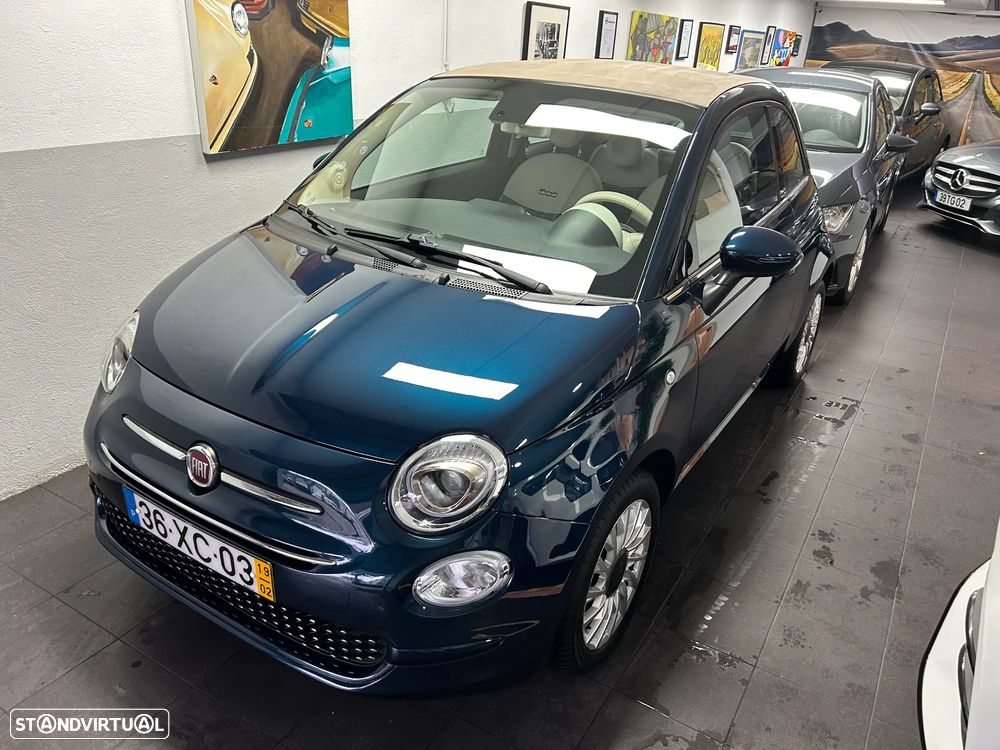 Fiat 500C 1.2 Lounge Dualogic - 13