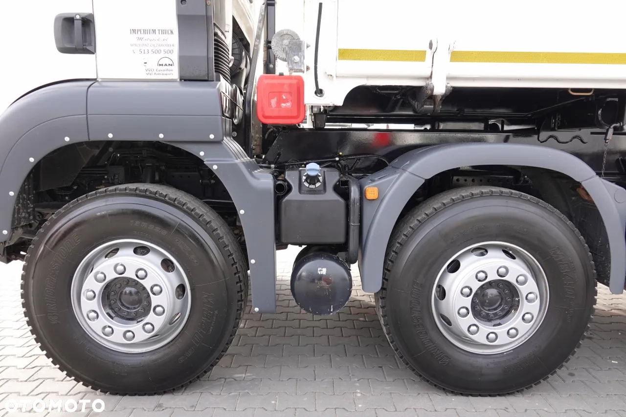 MAN TGS 35.400 / 8x4 / WYWROTKA / HYDROBURTA / BORDMATIK / EURO 5 EEV - 23