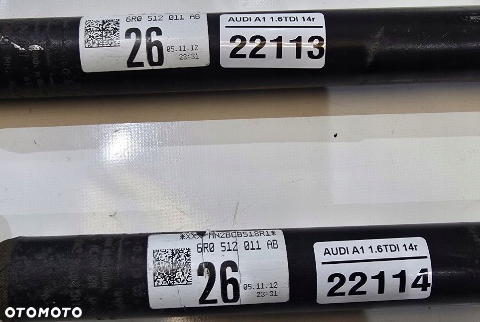 amortyzator tył audi a1 8x 14r 6r0512011ab komplet - 5