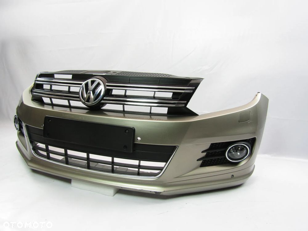 Zderzak przedni VW Tiguan R Line 11 - 16 Sprysk. / Pdc-6 Lakier LA1X - 1
