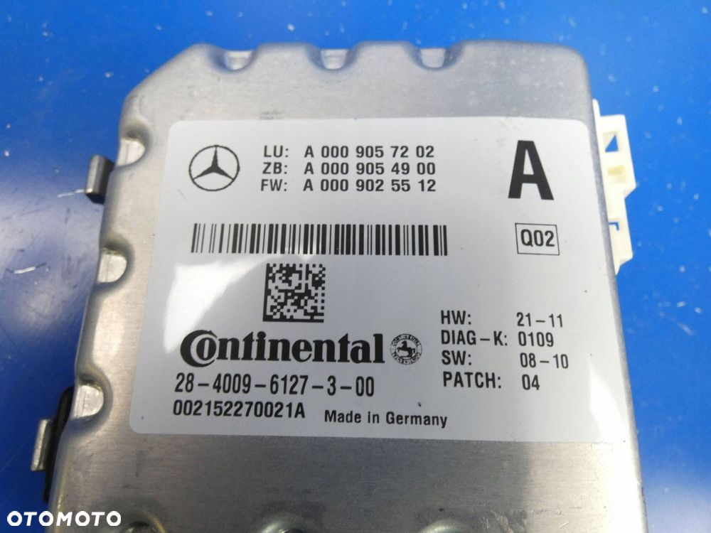 MERCEDES A W176 B W246 CLA W117 GLA W156 KAMERA RADAR ASYSTENT PASA PRZÓD - 3