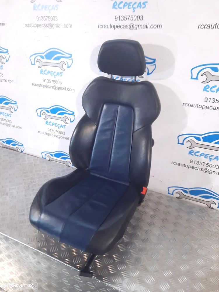 BANCO BANCOS MERCEDES BENZ CLASS SLK R170 A1719103530 1719103530 PELE FRENTE FRONTAL ORIGINAIS - 7