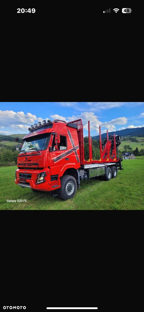 Volvo FMX 540 6x6 do drewna